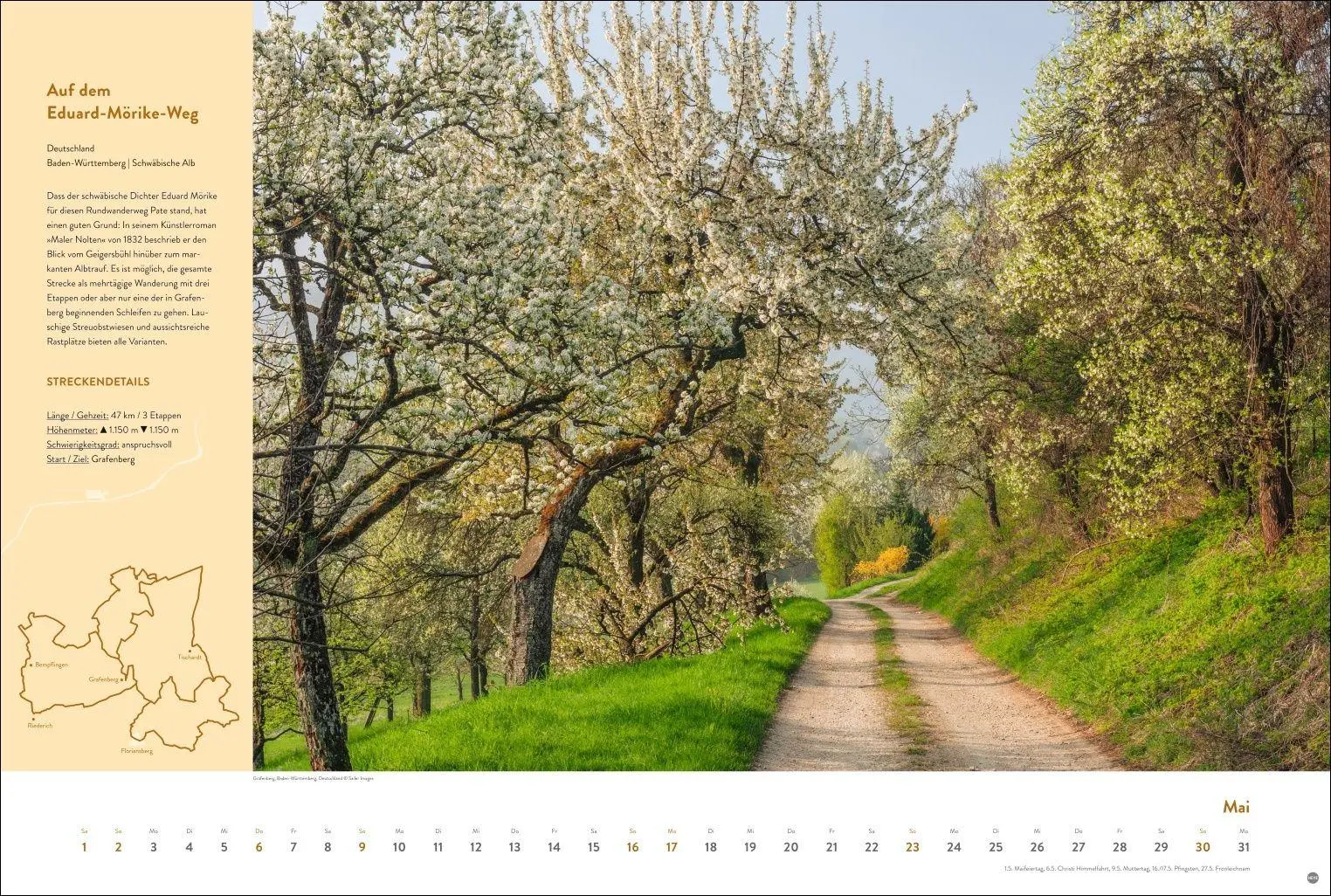 Bild: 9783756417001 | Weitwanderwege Edition Kalender 2027 | Kalender | 15 S. | Deutsch