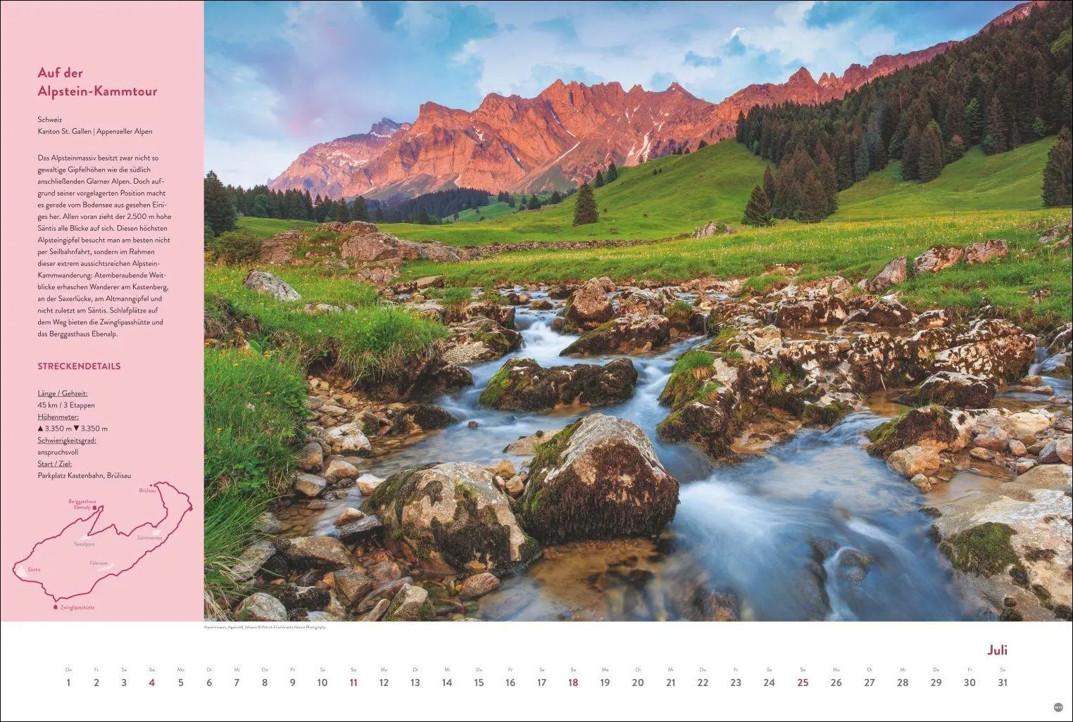 Bild: 9783756417001 | Weitwanderwege Edition Kalender 2027 | Kalender | 15 S. | Deutsch