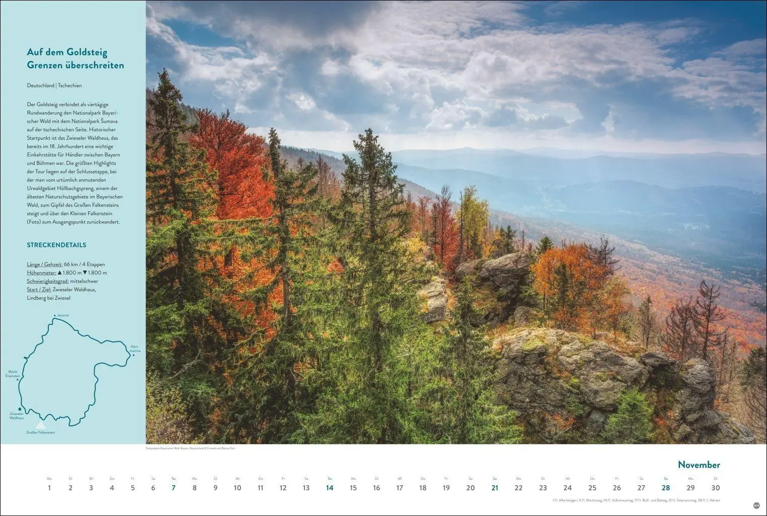 Bild: 9783756417001 | Weitwanderwege Edition Kalender 2027 | Kalender | 15 S. | Deutsch