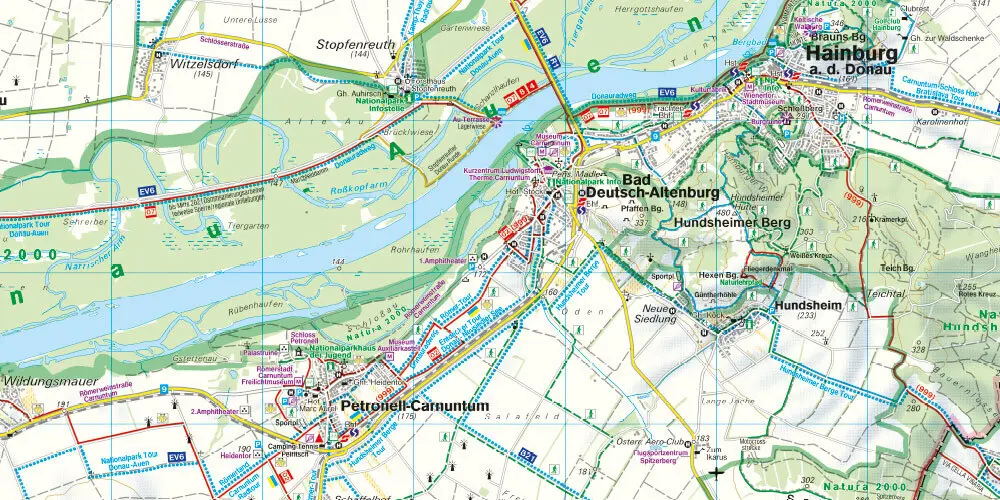 Bild: 9783850847001 | Nationalpark Donau-Auen, Wander-, Rad- und Freizeitkarte 1:50.000,...