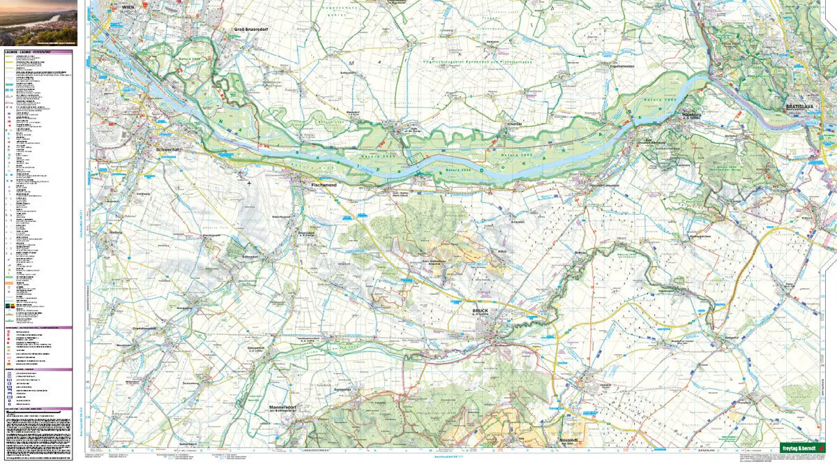 Bild: 9783850847001 | Nationalpark Donau-Auen, Wander-, Rad- und Freizeitkarte 1:50.000,...