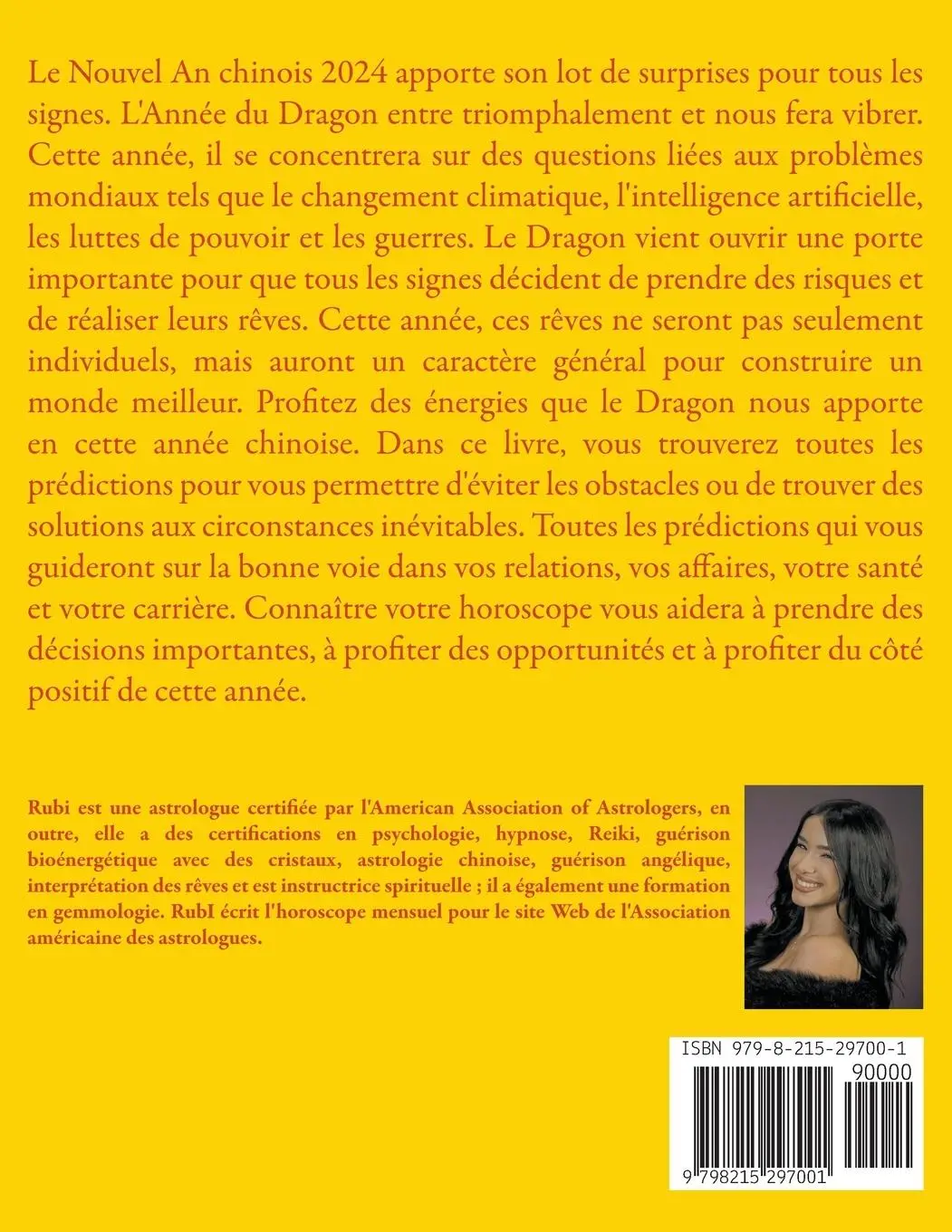 Rückseite: 9798215297001 | Horoscope Chinois 2024 | Alina A Rubi (u. a.) | Taschenbuch | 2023