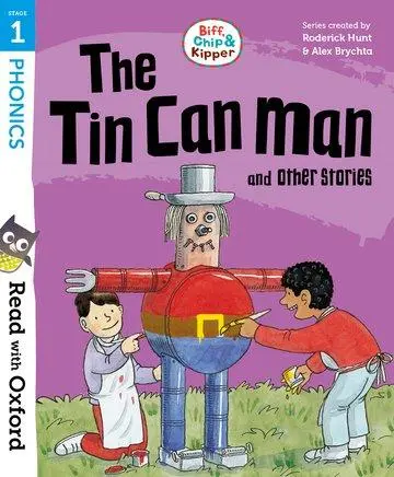 Cover: 9780192787101 | Read with Oxford: Stage 1: Biff, Chip and Kipper: The Tin Can Man...