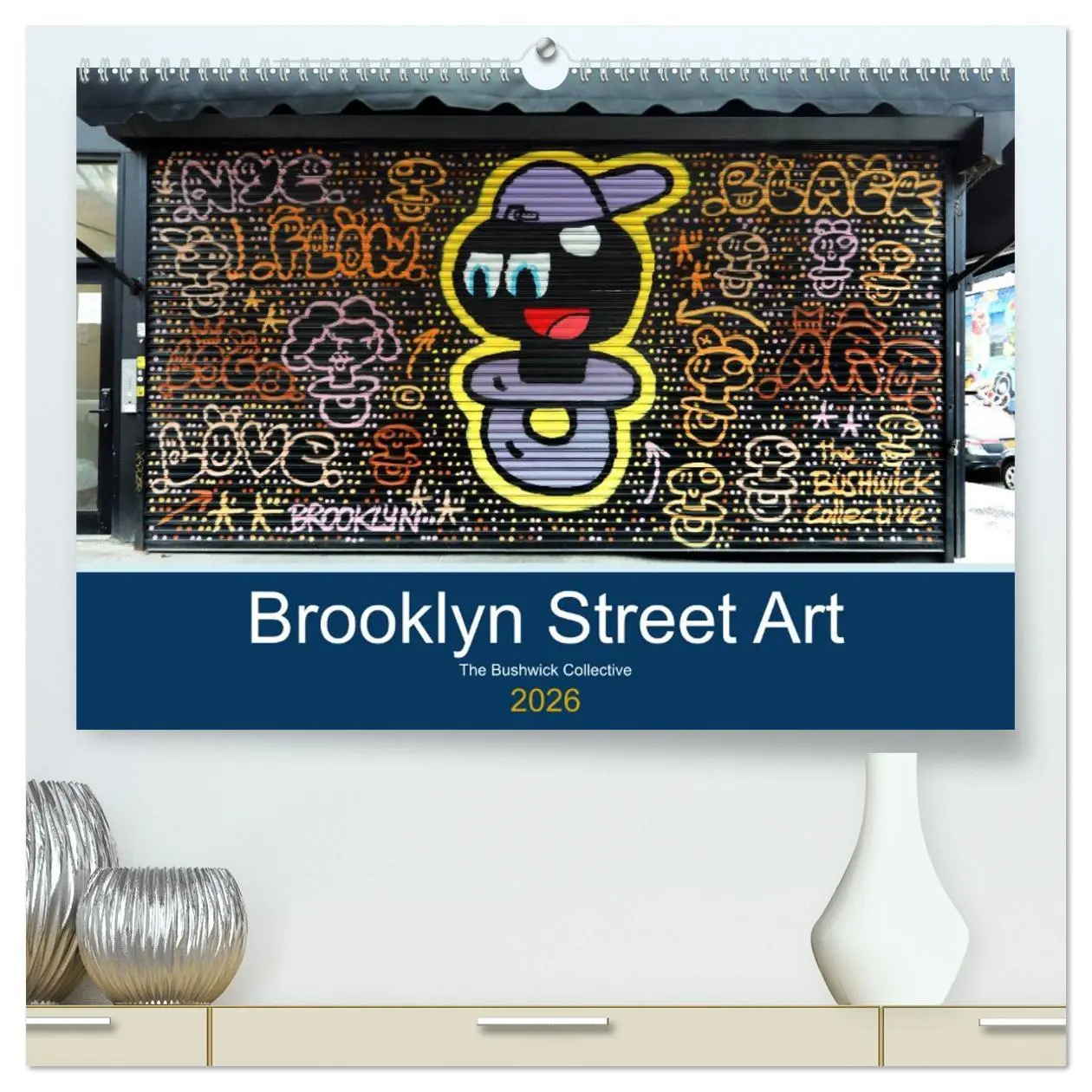 Cover: 9783457807101 | Brooklyn Street Art (hochwertiger Premium Wandkalender 2026 DIN A2...