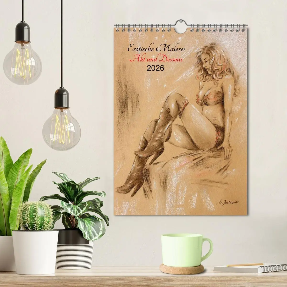 Bild: 9783516447101 | Erotische Malerei - Akt und Dessous (Wandkalender 2026 DIN A4...