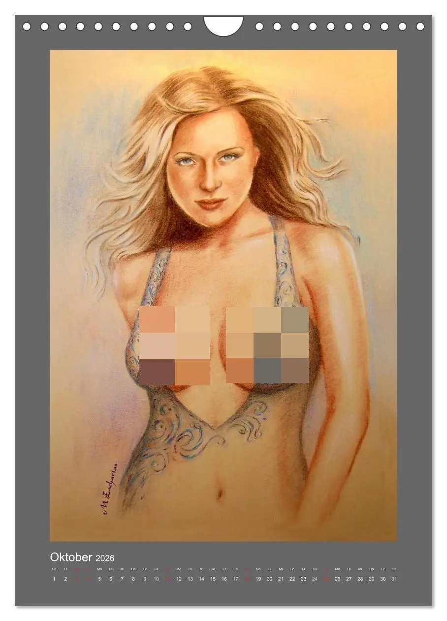 Bild: 9783516447101 | Erotische Malerei - Akt und Dessous (Wandkalender 2026 DIN A4...