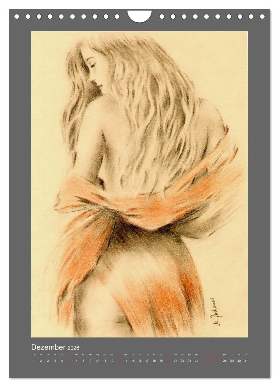Bild: 9783516447101 | Erotische Malerei - Akt und Dessous (Wandkalender 2026 DIN A4...