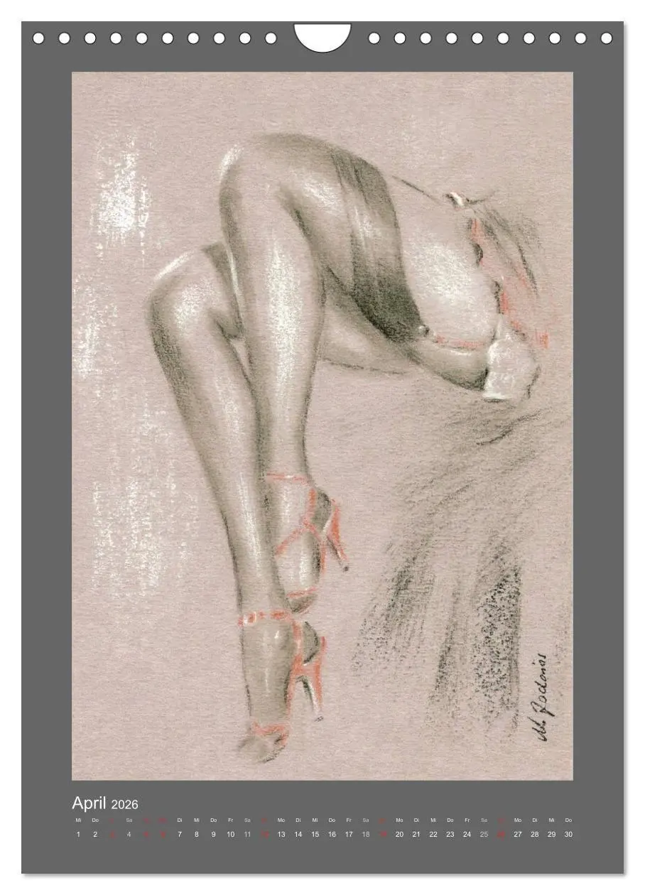 Bild: 9783516447101 | Erotische Malerei - Akt und Dessous (Wandkalender 2026 DIN A4...