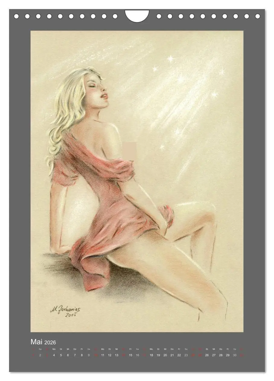 Bild: 9783516447101 | Erotische Malerei - Akt und Dessous (Wandkalender 2026 DIN A4...