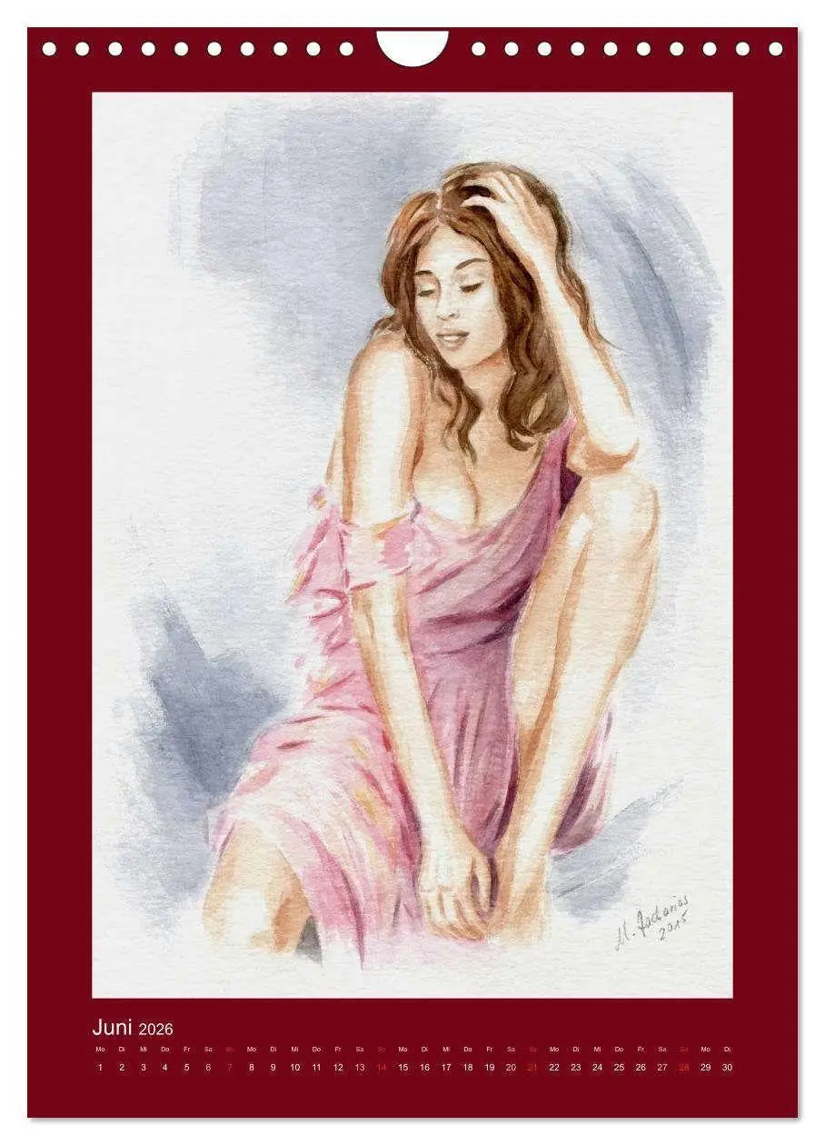 Bild: 9783516447101 | Erotische Malerei - Akt und Dessous (Wandkalender 2026 DIN A4...