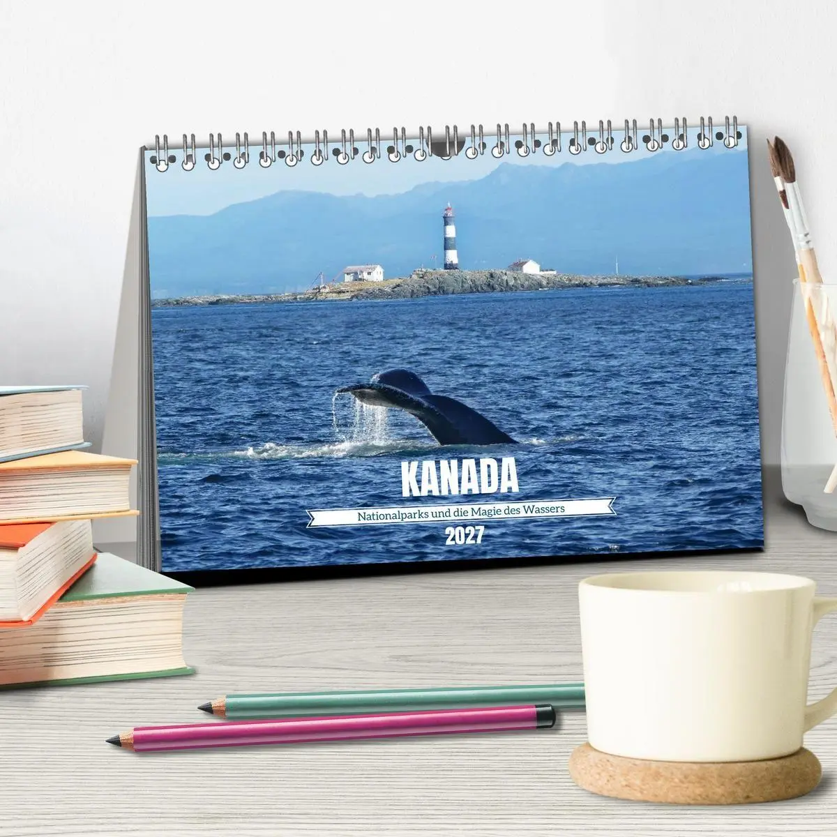 Bild: 9783594357101 | Kanada Nationalparks und die Magie des Wassers (Tischkalender 2027...