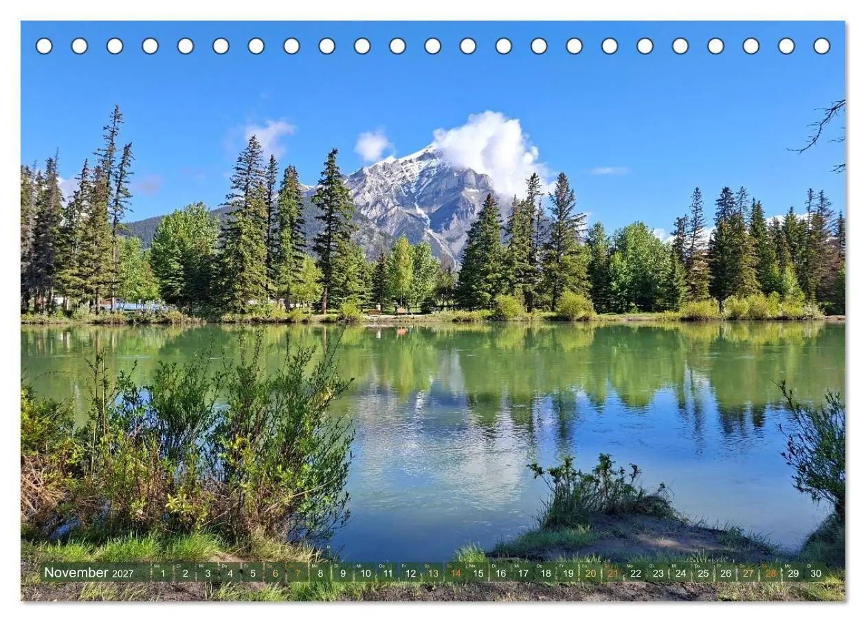 Bild: 9783594357101 | Kanada Nationalparks und die Magie des Wassers (Tischkalender 2027...