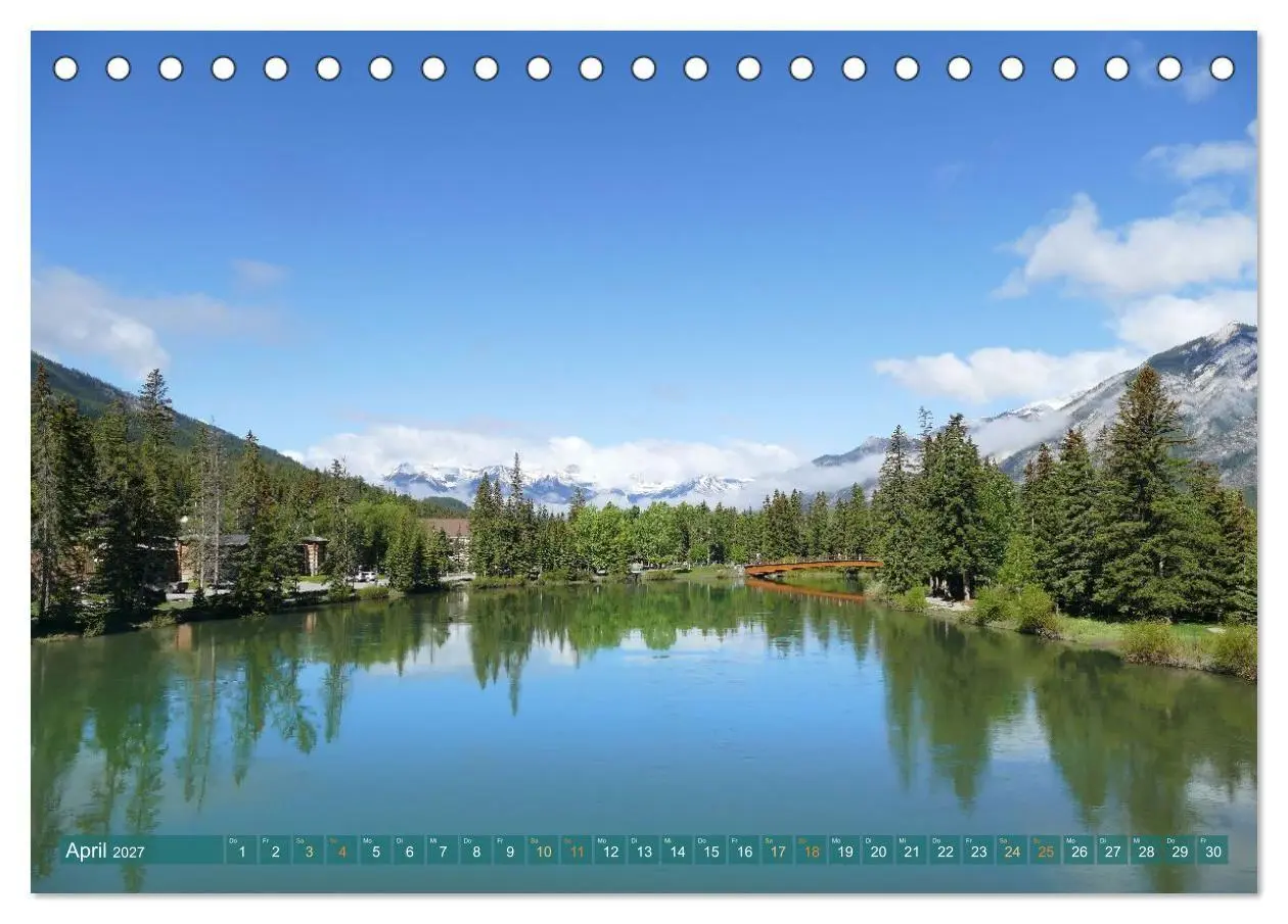 Bild: 9783594357101 | Kanada Nationalparks und die Magie des Wassers (Tischkalender 2027...