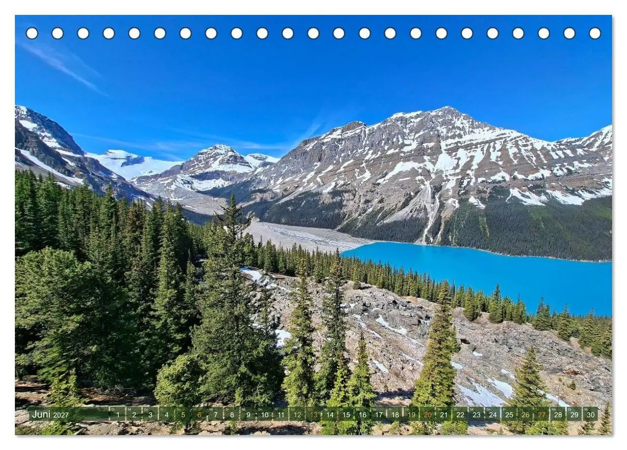 Bild: 9783594357101 | Kanada Nationalparks und die Magie des Wassers (Tischkalender 2027...
