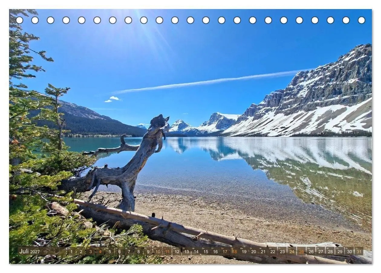 Bild: 9783594357101 | Kanada Nationalparks und die Magie des Wassers (Tischkalender 2027...