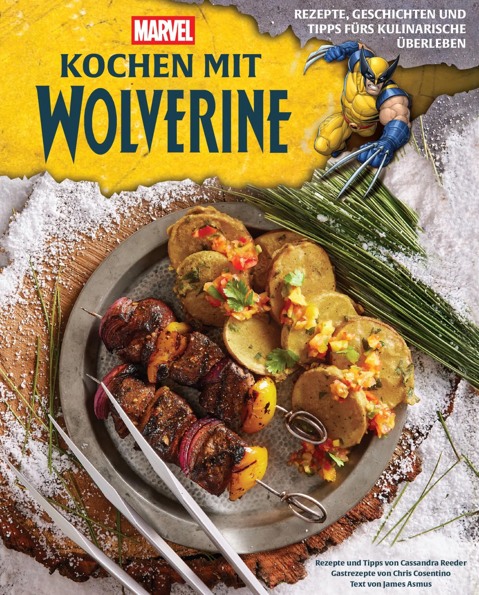 Cover: 9783833247101 | Kochen mit Wolverine | Cassandra Reeder (u. a.) | Buch | 176 S. | 2026