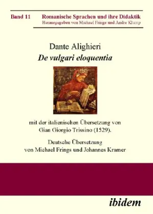 Cover: 9783898217101 | De vulgari eloquentia | Dante Alighieri | Taschenbuch | Deutsch | 2007