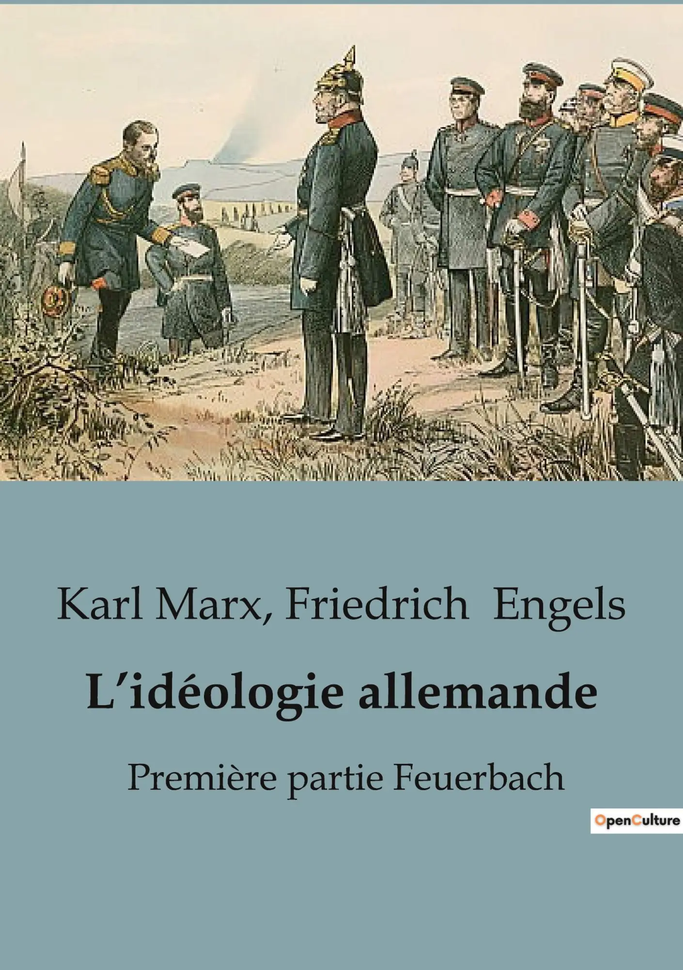 Cover: 9791041957101 | L'idéologie allemande | Première partie Feuerbach | Karl Marx (u. a.)