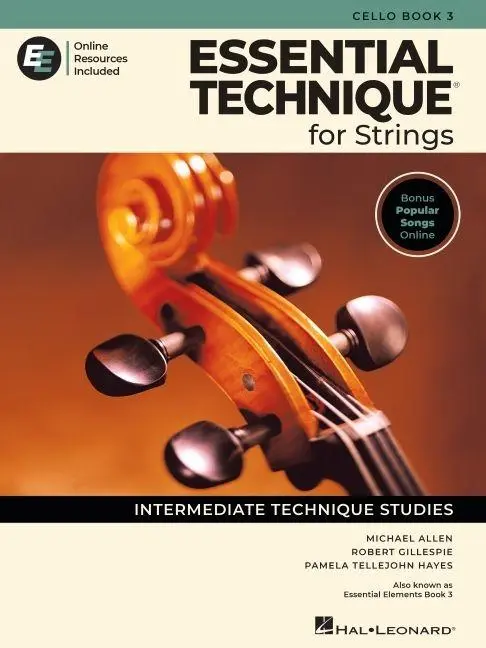 Cover: 9798350137101 | Essential Technique for Strings - Cello Book 3 with Online Resources