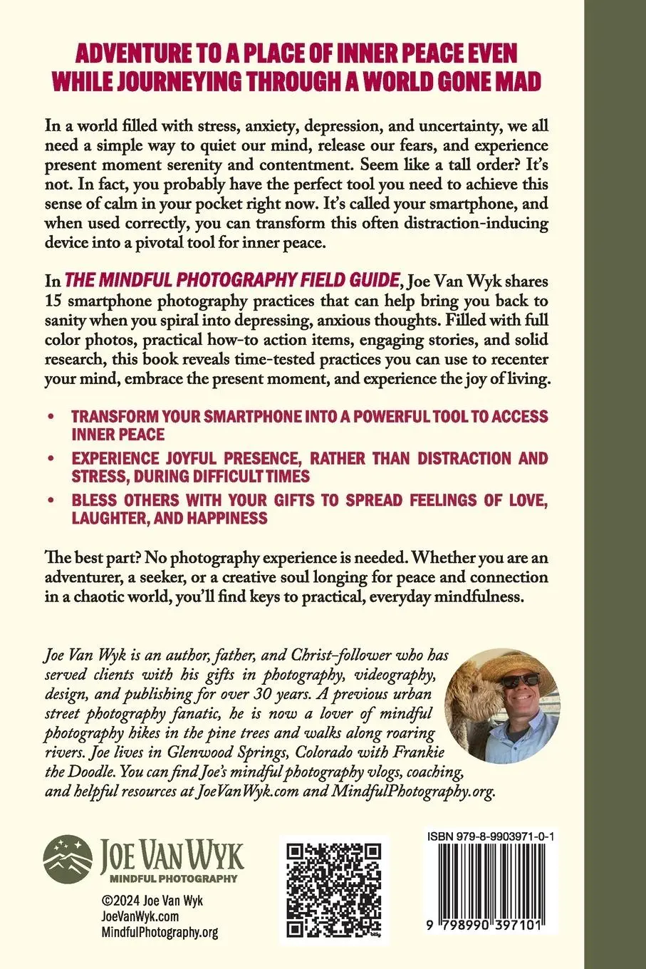Rückseite: 9798990397101 | The Mindful Photography Field Guide | Joe van Wyk | Taschenbuch | 2024