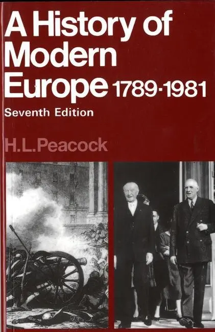 Cover: 9780435317201 | Hist Modern Europe 1789-1981 | H. L. Peacock | Taschenbuch | Englisch