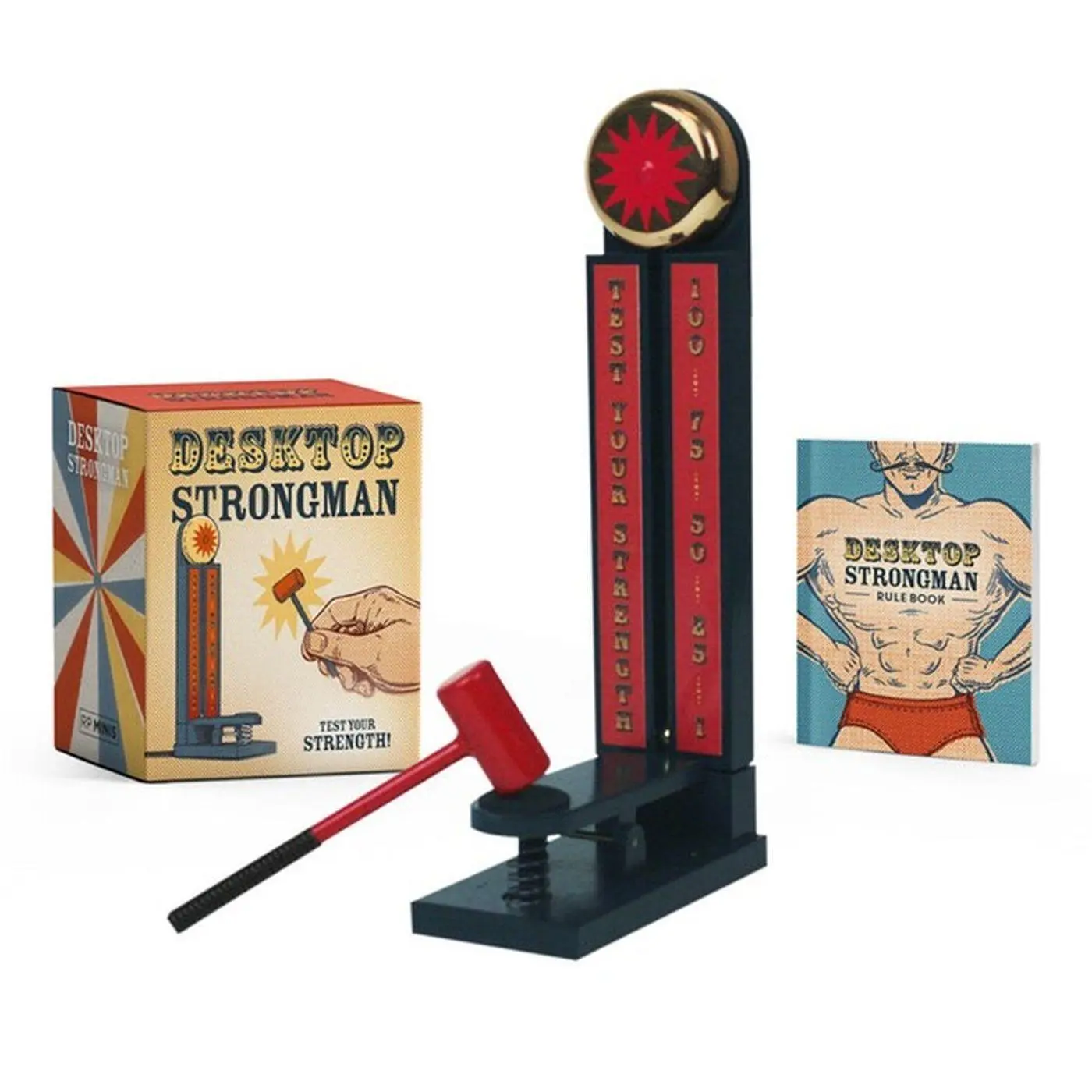 Cover: 9780762497201 | Desktop Strongman: Test Your Strength! | Derby Hawkins | Taschenbuch