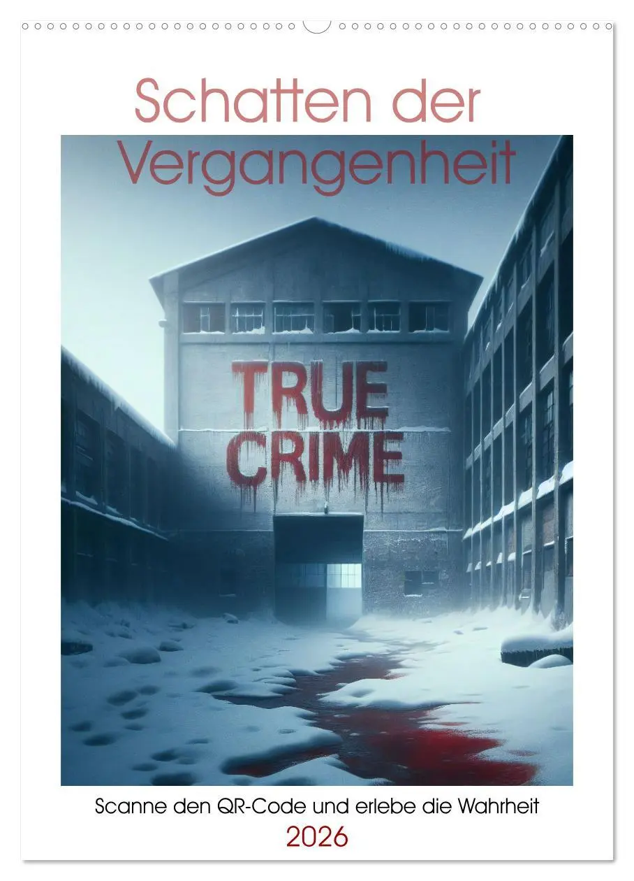 Cover: 9783457277201 | True Crime - Schatten der Vergangenheit (Wandkalender 2026 DIN A2...