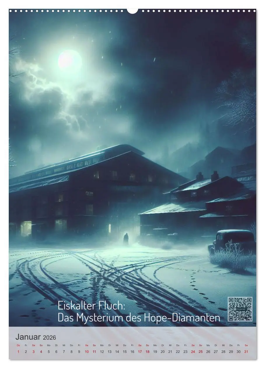 Bild: 9783457277201 | True Crime - Schatten der Vergangenheit (Wandkalender 2026 DIN A2...