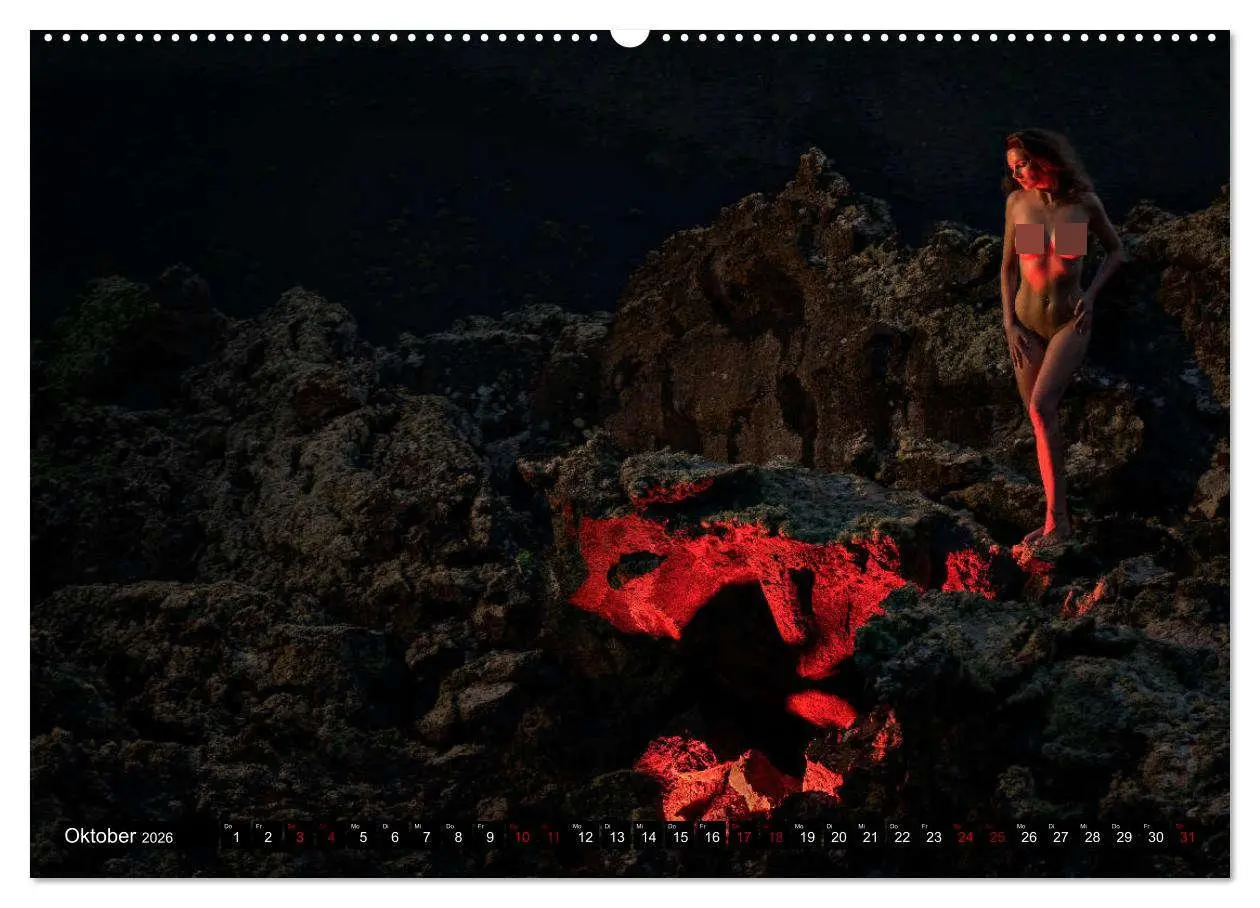 Bild: 9783457897201 | Lanzarote - Aktaufnahmen auf der Vulkaninsel (Wandkalender 2026 DIN...