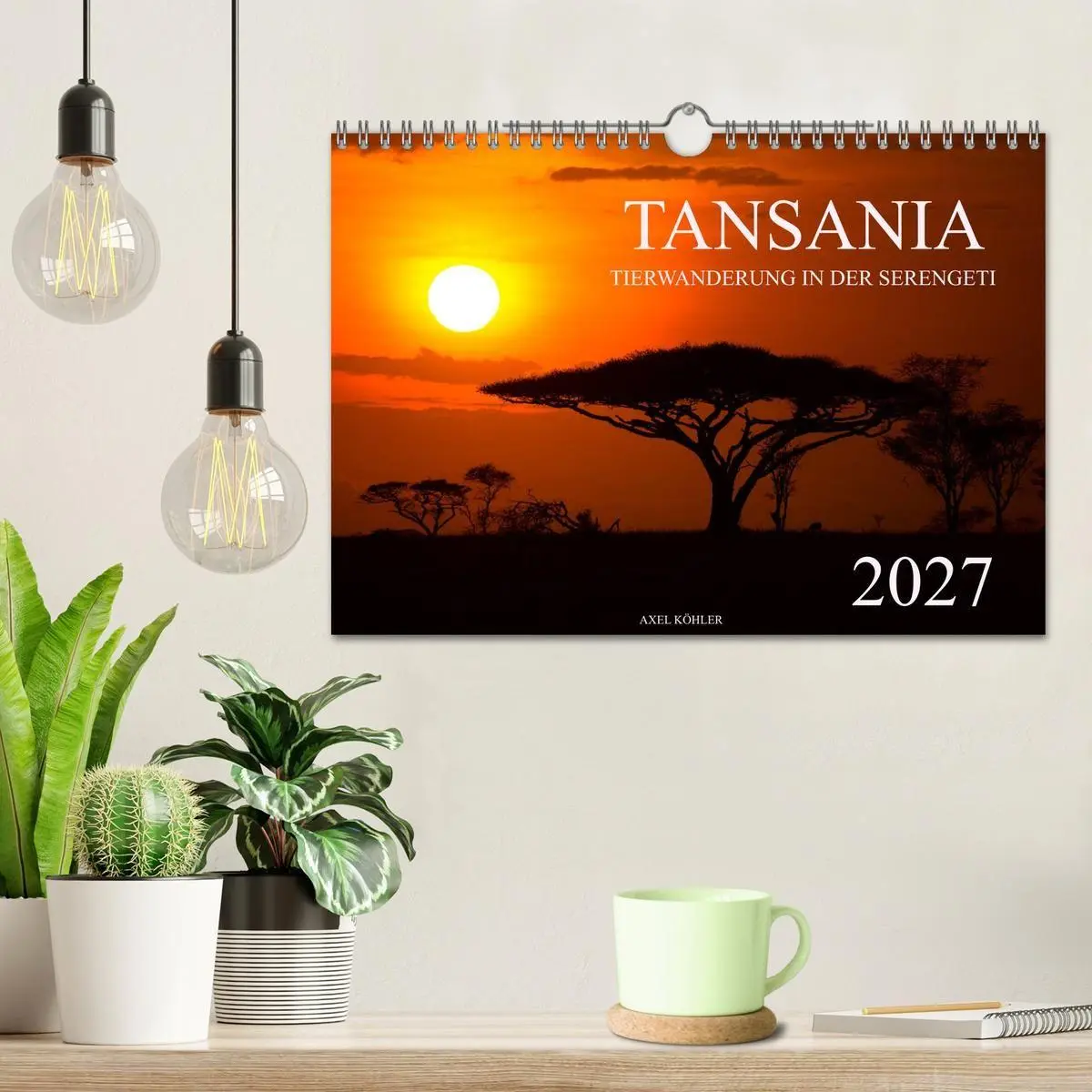 Bild: 9783569767201 | Tansania - Tierwanderung in der Serengeti (Wandkalender 2027 DIN A4...