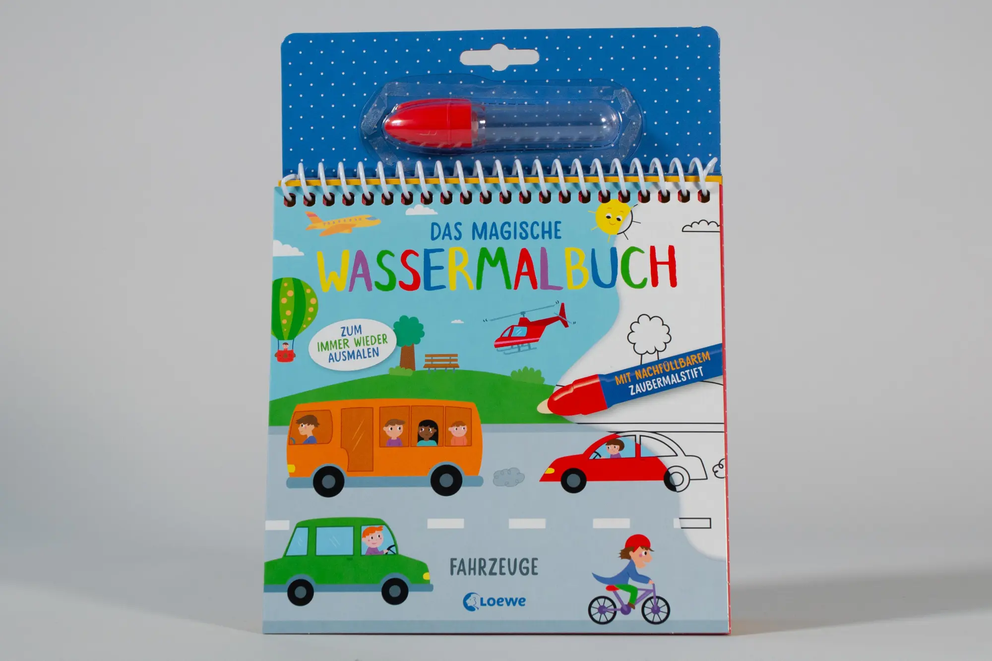 Bild: 9783743217201 | Das magische Wassermalbuch - Fahrzeuge | Taschenbuch | 14 S. | Deutsch