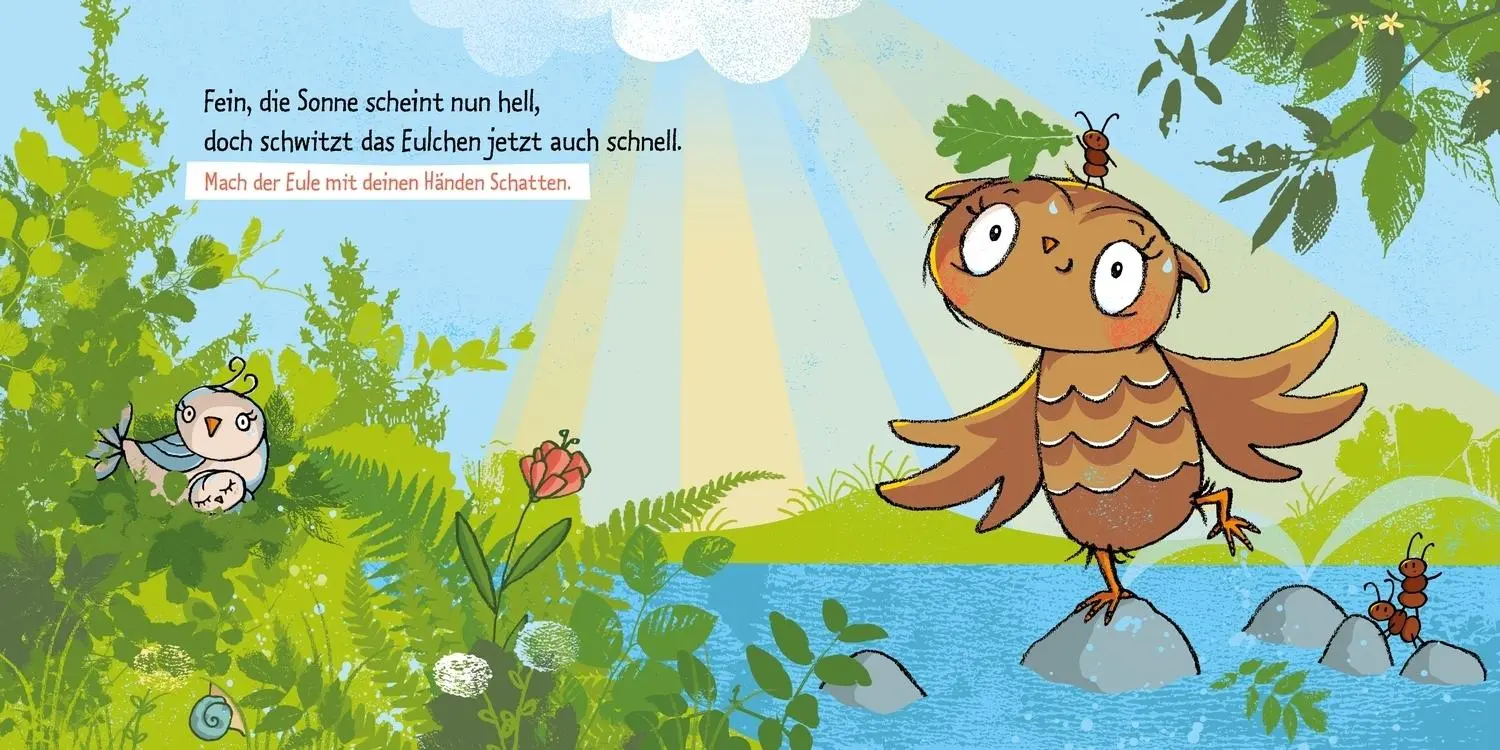 Bild: 9783751207201 | Die kleine Eule. Puste, klopfe, klatsche! | Ein Mitmachbuch | Weber