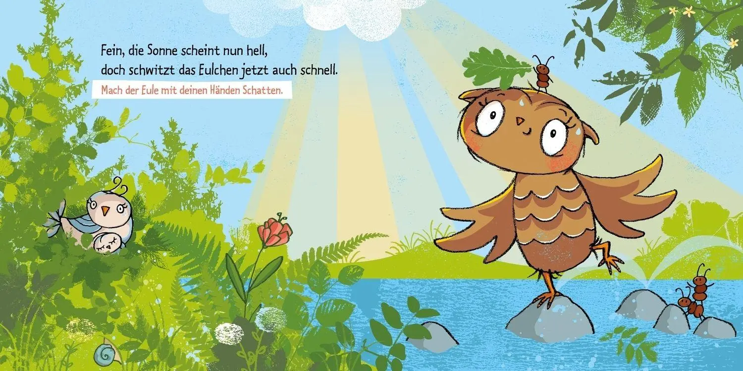 Bild: 9783751207201 | Die kleine Eule. Puste, klopfe, klatsche! | Ein Mitmachbuch | Weber