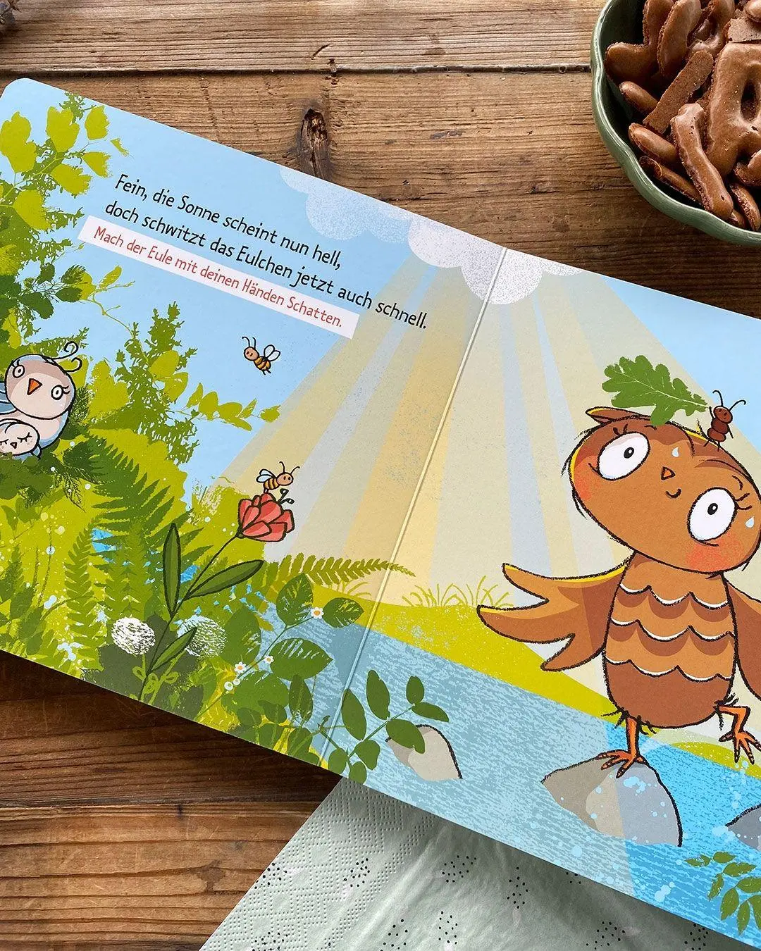 Bild: 9783751207201 | Die kleine Eule. Puste, klopfe, klatsche! | Ein Mitmachbuch | Weber