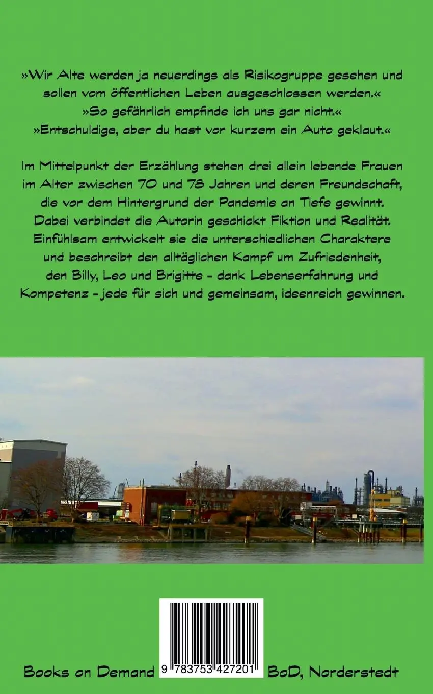 Rückseite: 9783753427201 | Die drei von der Risikogruppe | Roman aus Mannheim | Ulrike Thomas