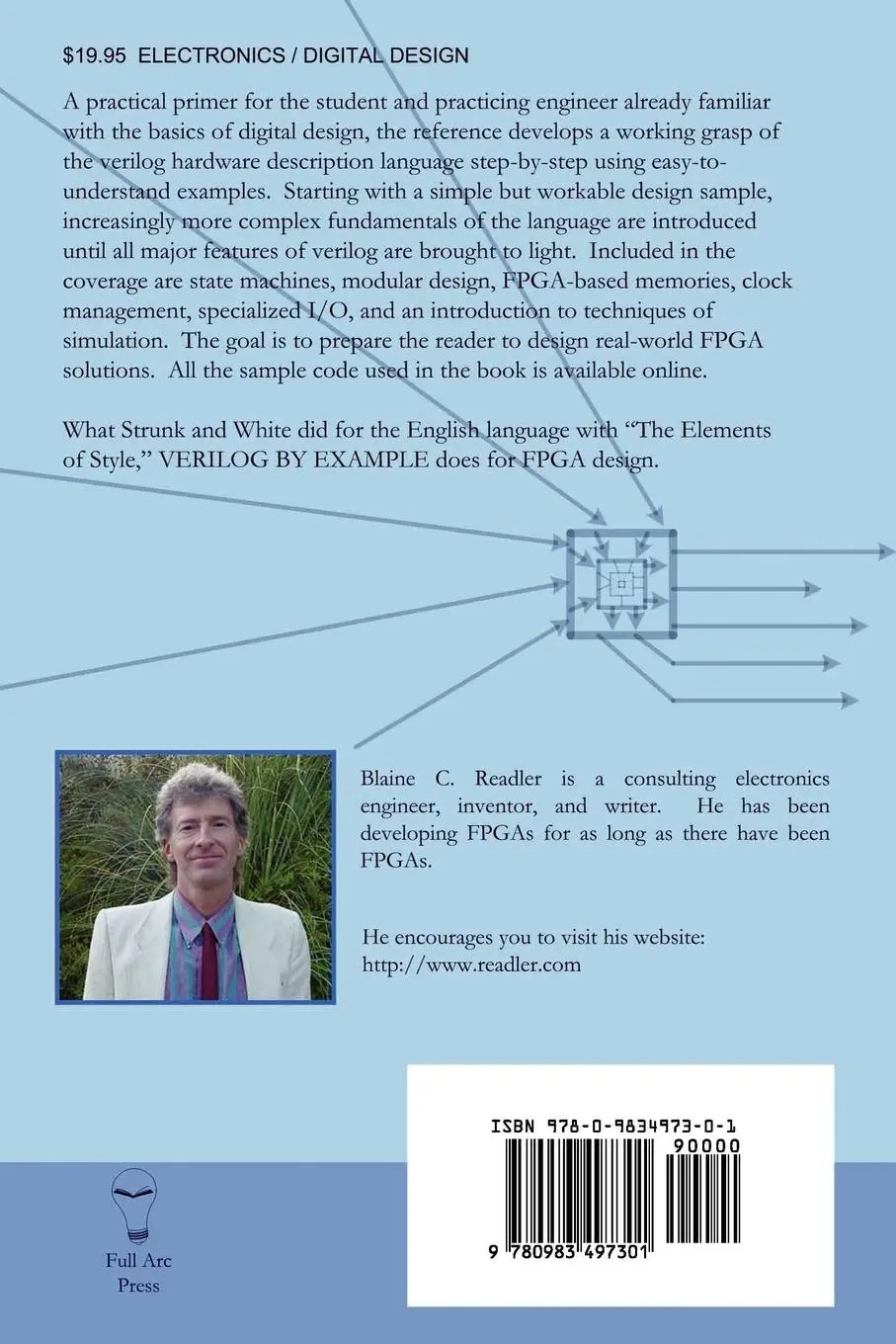 Rückseite: 9780983497301 | Verilog by Example | A Concise Introduction for FPGA Design | Readler