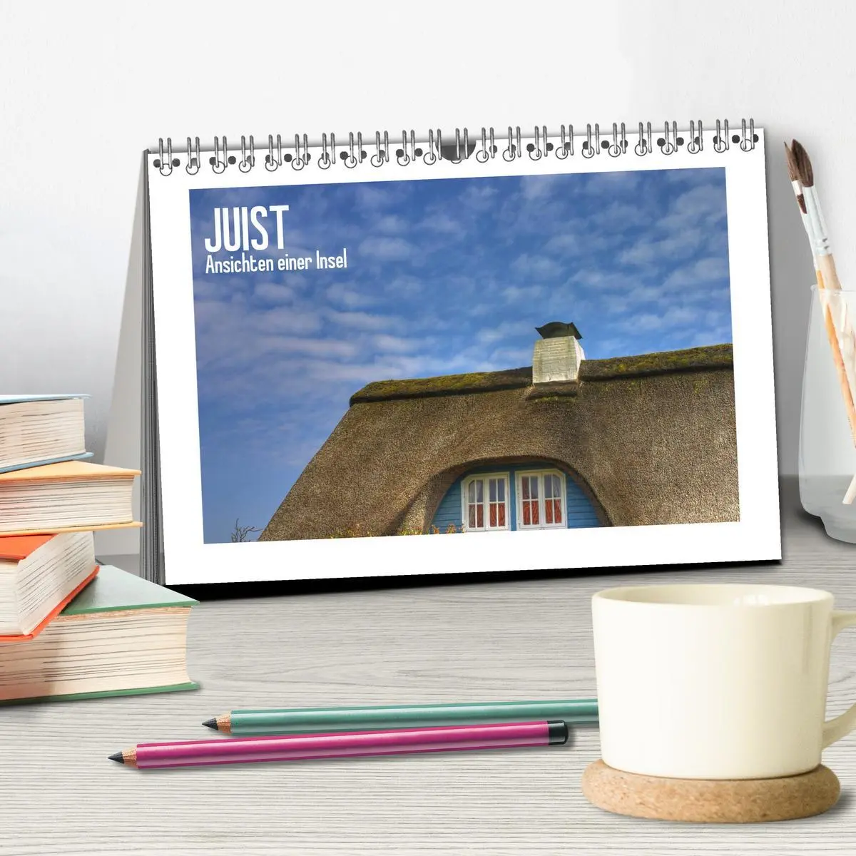 Bild: 9783516047301 | JUIST - Ansichten einer Insel (Tischkalender 2026 DIN A5 quer),...