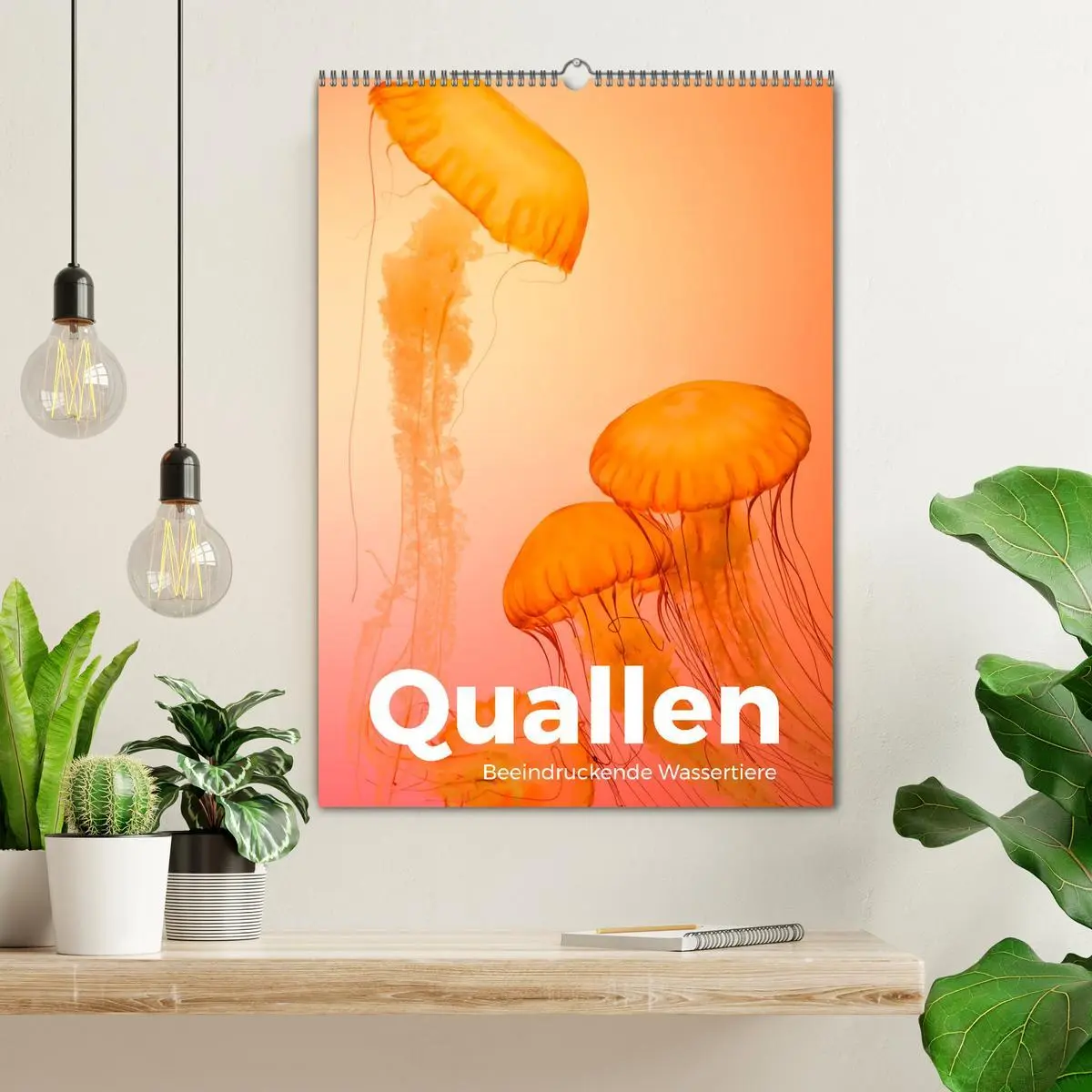 Bild: 9783516357301 | Quallen - Beeindruckende Wassertiere (Wandkalender 2026 DIN A2...