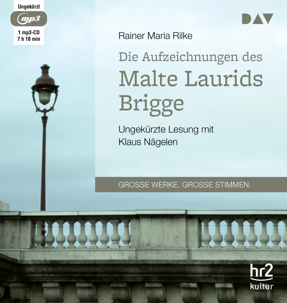 Cover: 9783862317301 | Die Aufzeichnungen des Malte Laurids Brigge,1 Audio-CD, 1 MP3 | Rilke