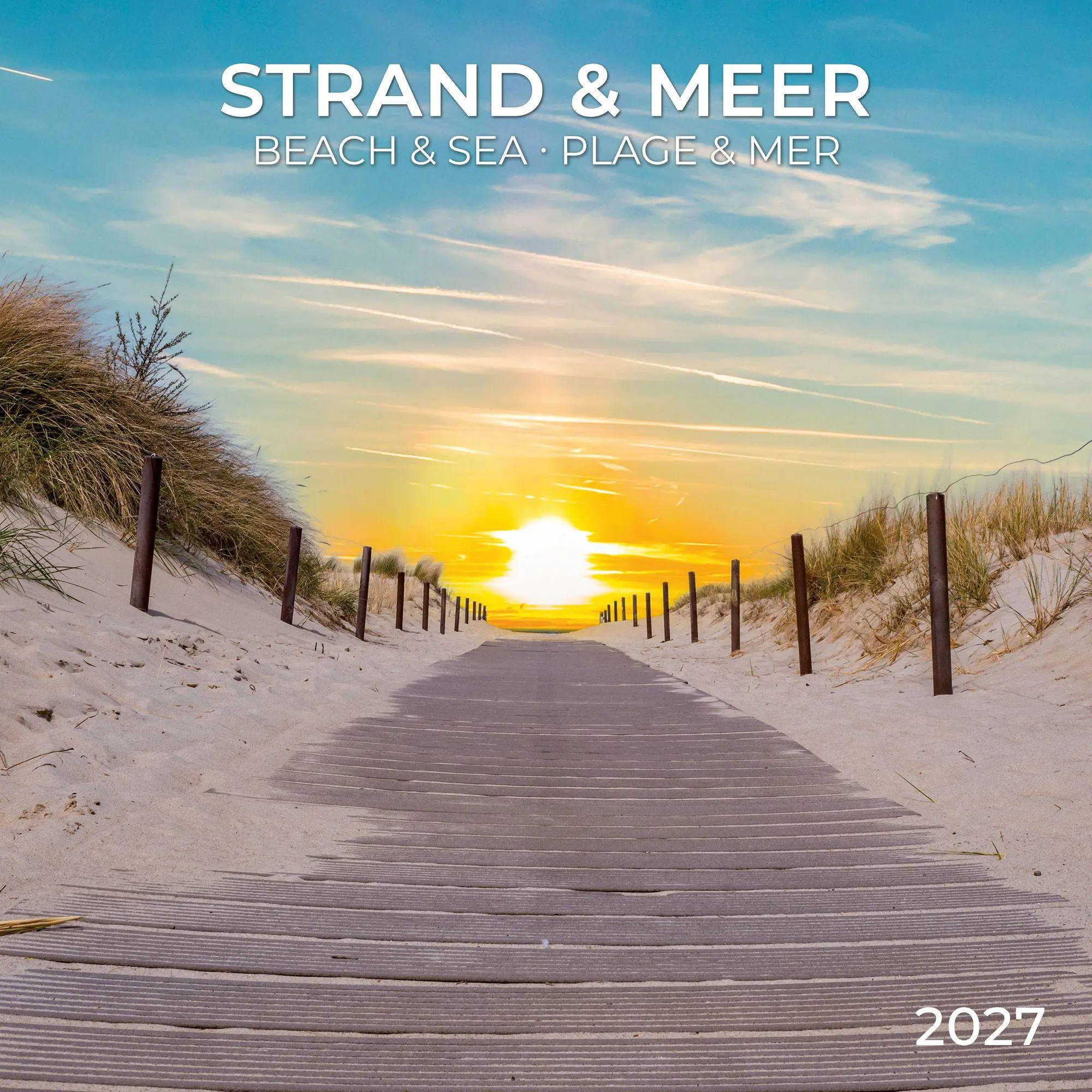 Cover: 9783959297301 | Strand und Meer / Beach and Sea 2027 | Kalender 2027 | Kalender | 2027