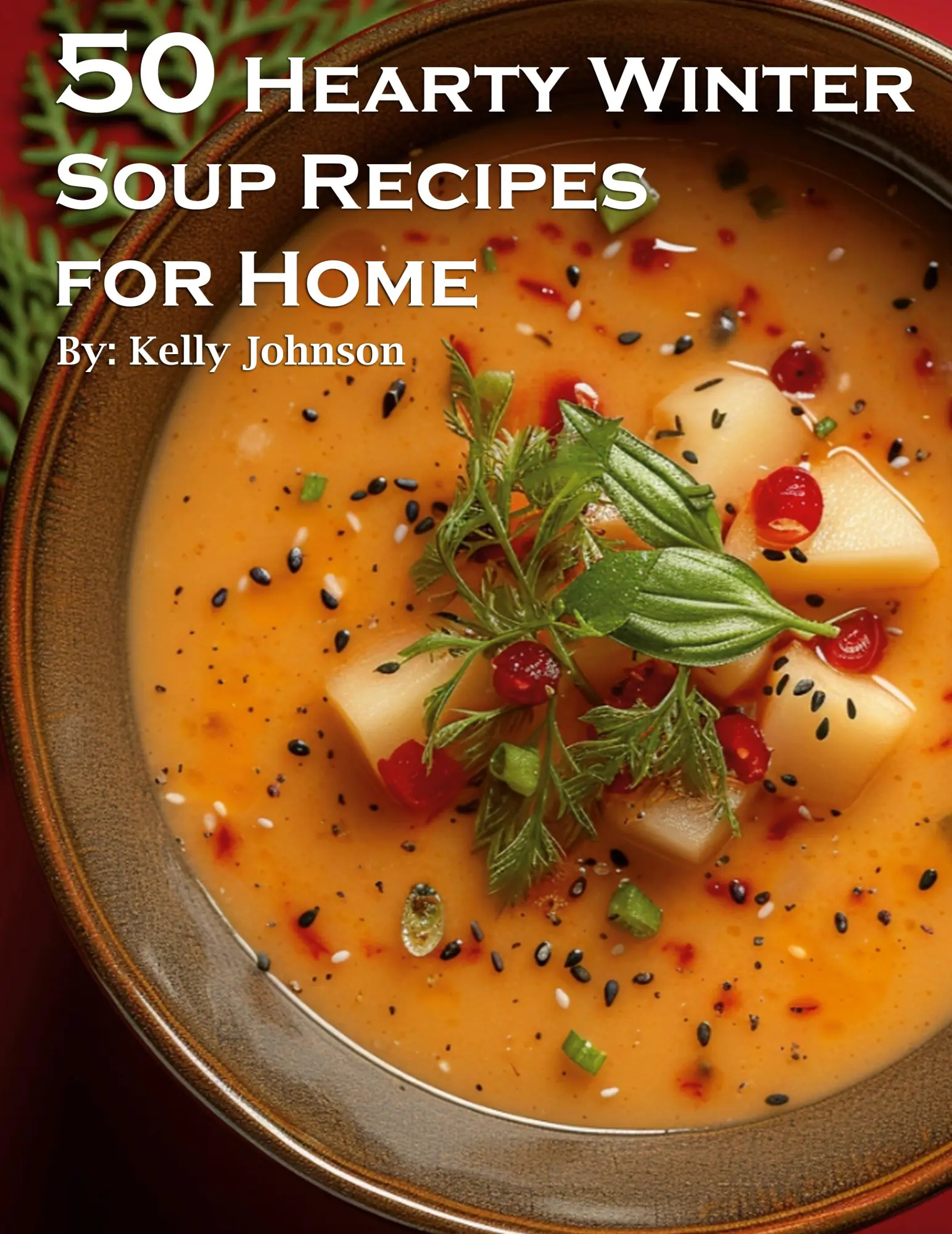 Cover: 9798869217301 | 50 Hearty Winter Soups Recipes for Home | Kelly Johnson | Taschenbuch