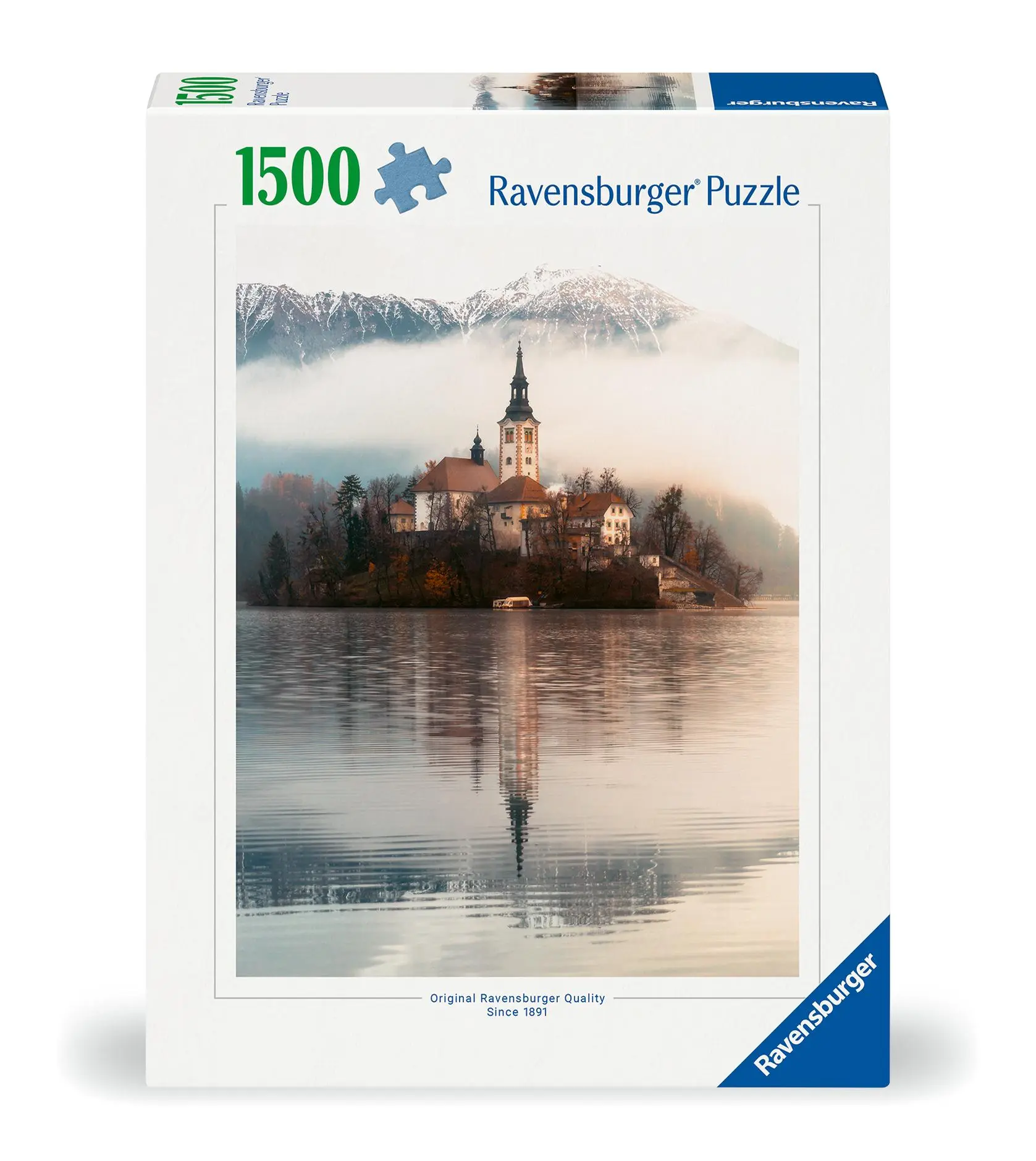 Cover: 4005555007401 | Erwachsenenpuzzle 1500 Teile - Die Insel der Wünsche, Bled, Slowenien