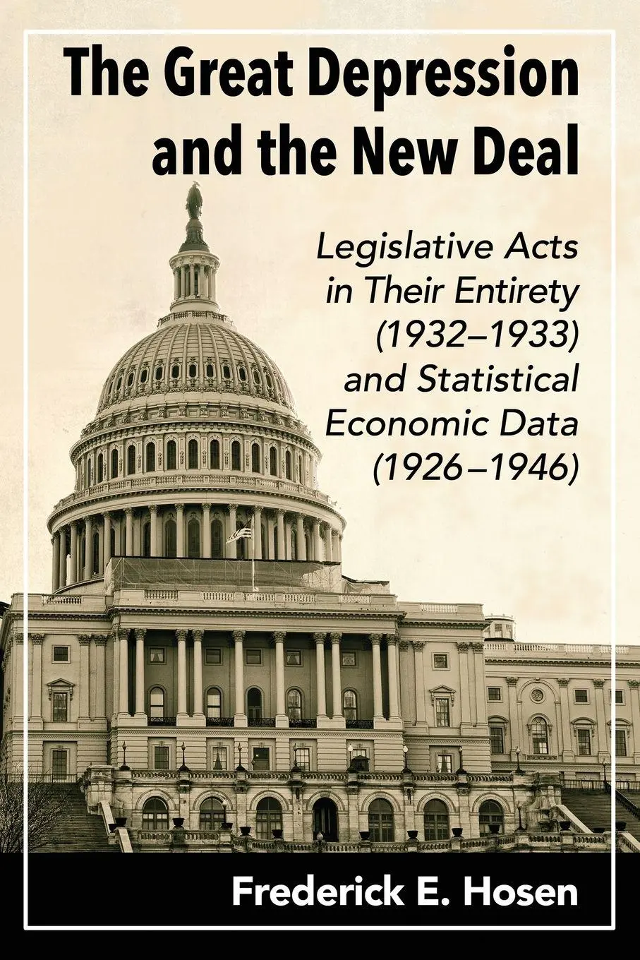 Cover: 9780786477401 | The Great Depression and the New Deal | Frederick E. Hosen | Buch