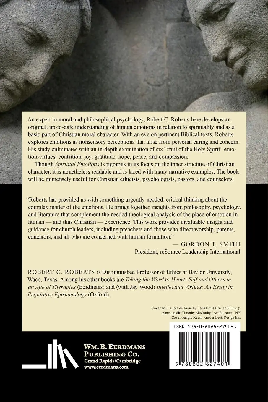 Rückseite: 9780802827401 | Spiritual Emotions | A Psychology of Christian Virtues | Roberts