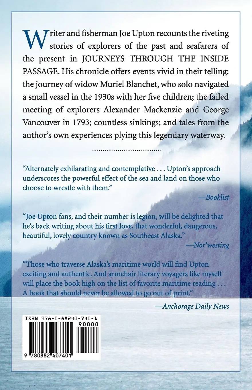 Rückseite: 9780882407401 | Journeys Through the Inside Passage | Joe Upton | Taschenbuch | 2008