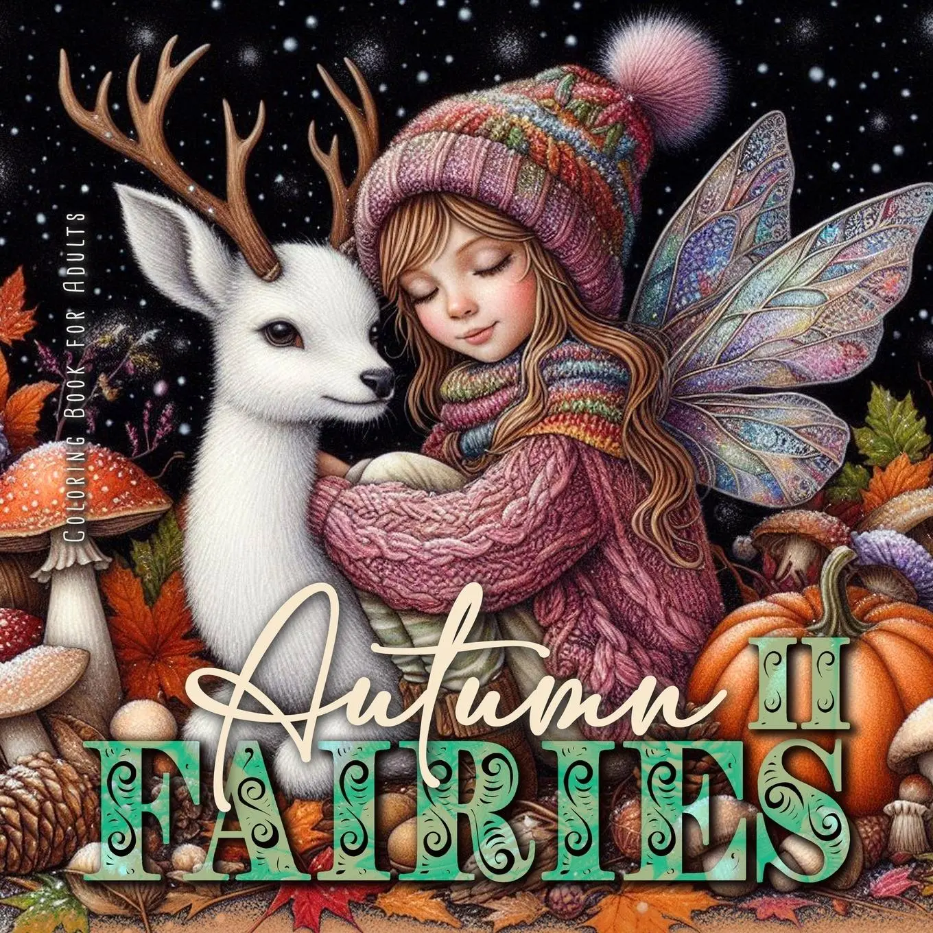 Cover: 9781965017401 | Autumn Fairies Coloring Book for Adults 2 | Monsoon Publishing | Buch