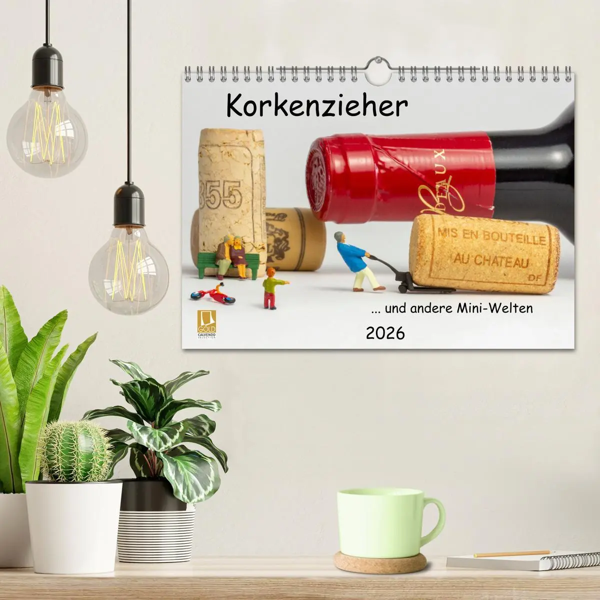 Bild: 9783457567401 | Korkenzieher ... und andere Mini-Welten (Wandkalender 2026 DIN A4...