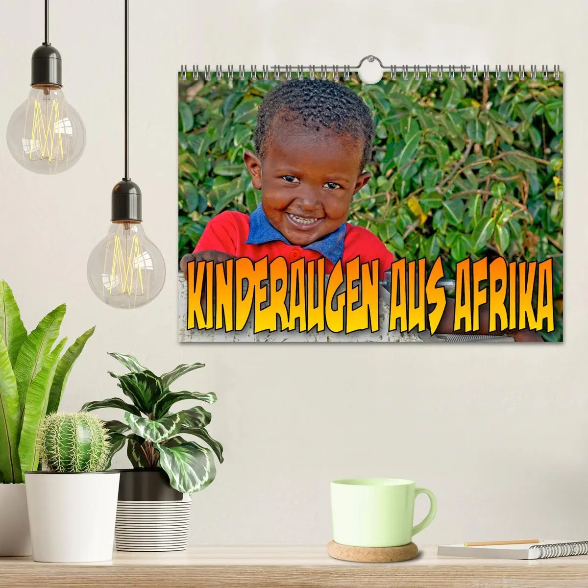 Bild: 9783457707401 | Kinderaugen aus Afrika (Wandkalender 2026 DIN A4 quer), CALVENDO...