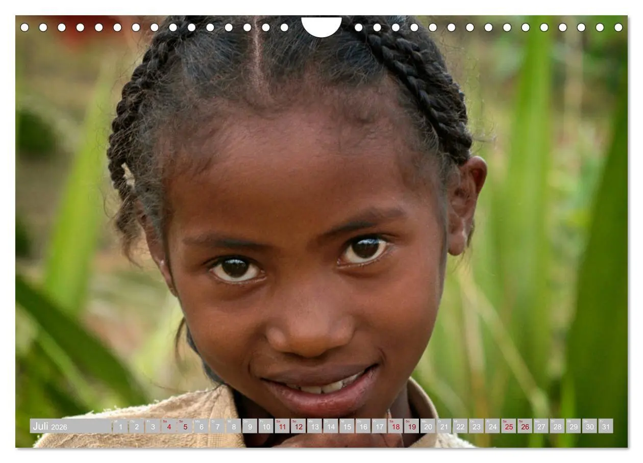 Bild: 9783457707401 | Kinderaugen aus Afrika (Wandkalender 2026 DIN A4 quer), CALVENDO...