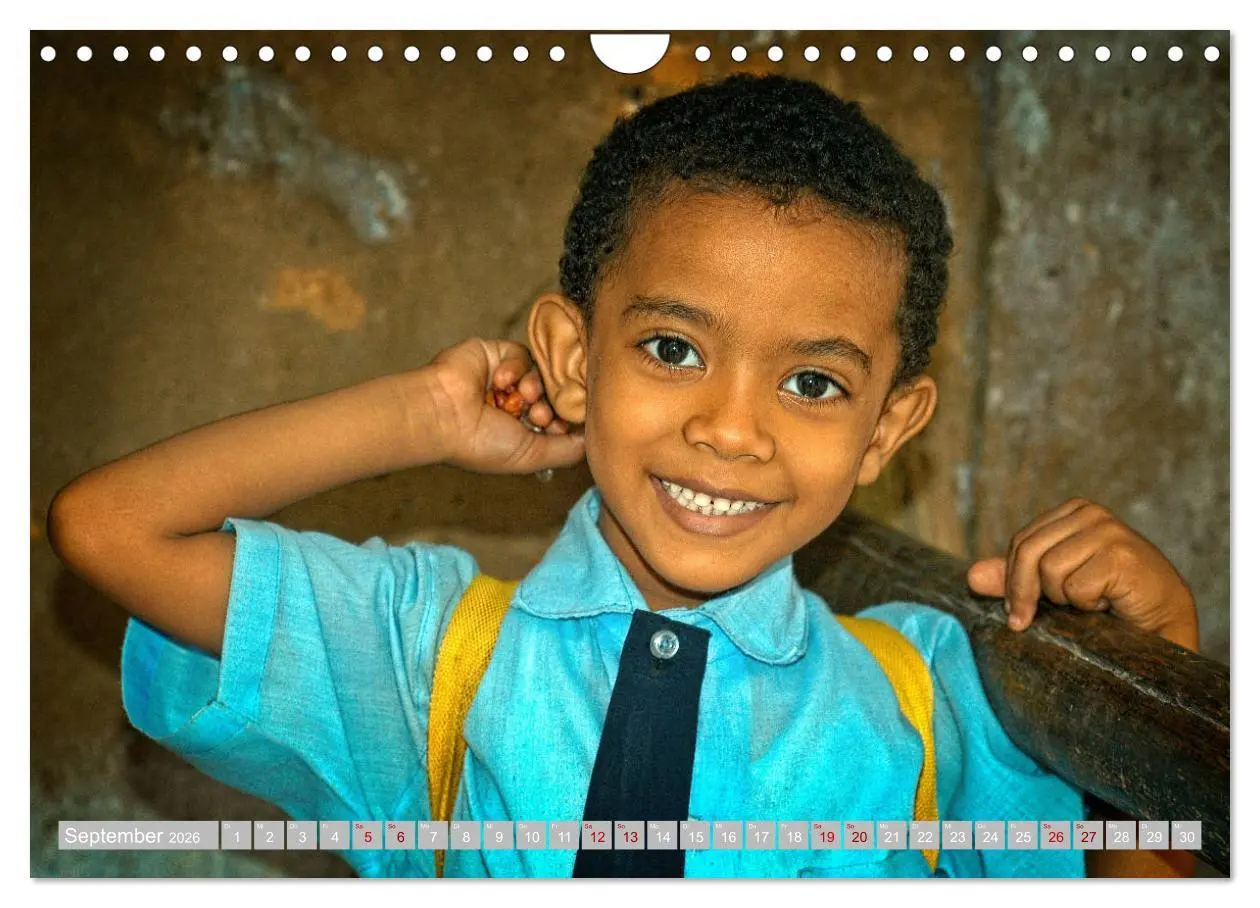 Bild: 9783457707401 | Kinderaugen aus Afrika (Wandkalender 2026 DIN A4 quer), CALVENDO...